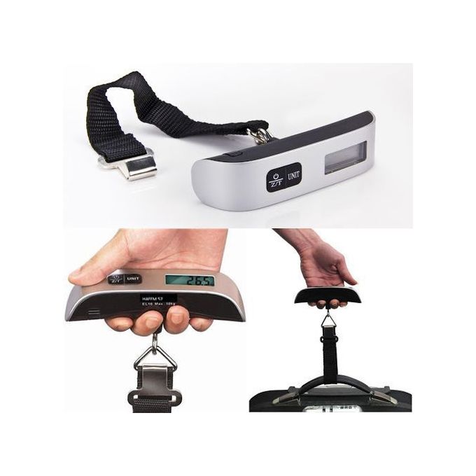 Pèse-Bagages Electronique jus'qu'a 50 Kg _ Haute précision