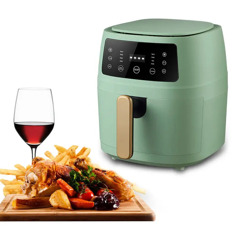 Friteuse électrique intelligente, appareil ménager, haute qualité, capacité 8L