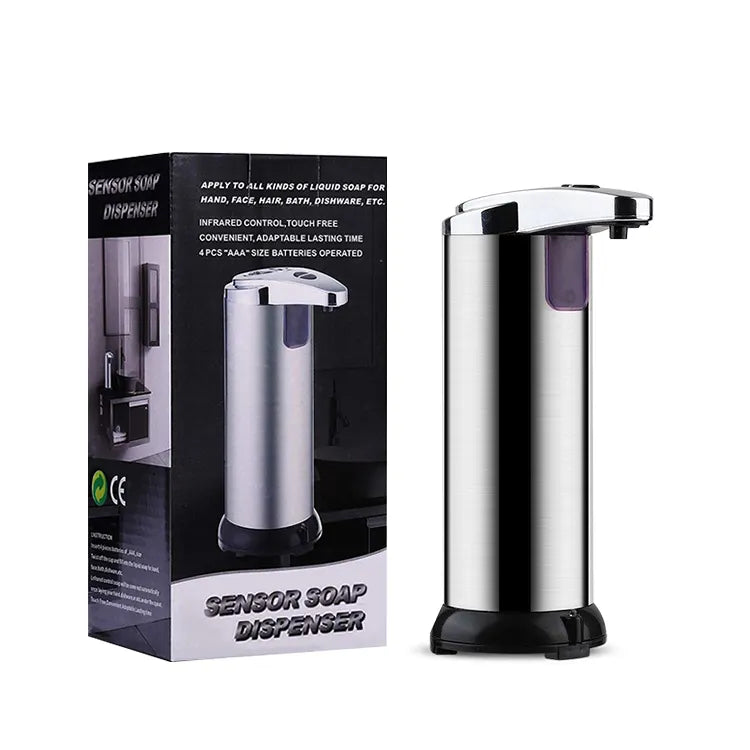 Distributeurs de savon 280 ml debout distributeur automatique de désinfectant pour les mains distributeur de savon liquide
