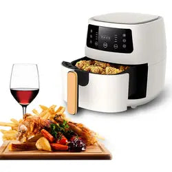 Friteuse électrique intelligente, appareil ménager, haute qualité, capacité 8L