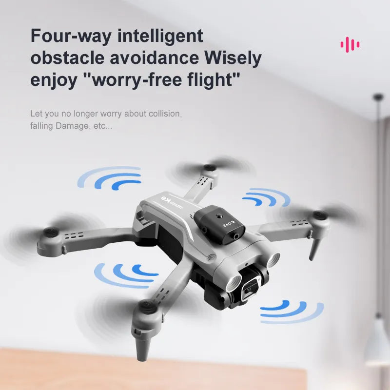 Drone K9 double caméra Mini Drone 4k pour les débutants, 25 minutes longue durée de vol