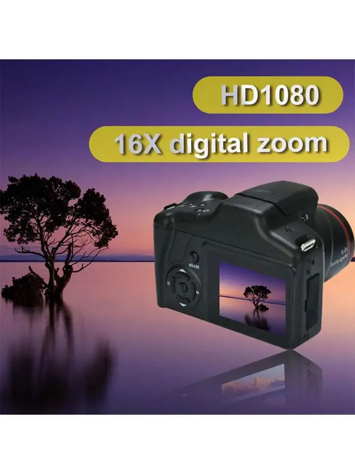 Caméscope numérique professionnel HD DV SLR avec écran LCD 2,4 pouces 16,0 mégapixels capteur CMOS