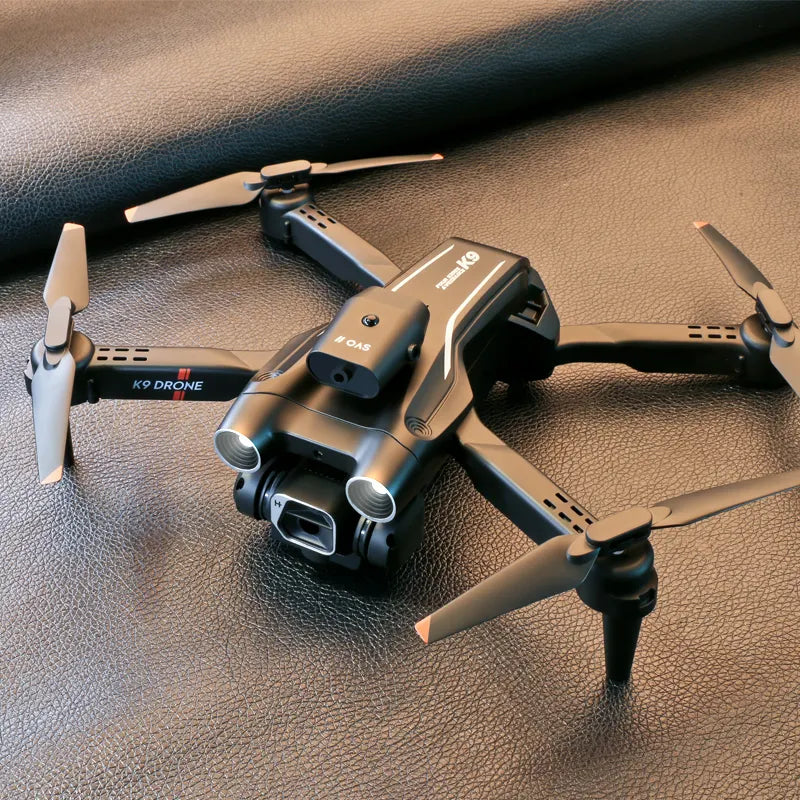 Drone K9 double caméra Mini Drone 4k pour les débutants, 25 minutes longue durée de vol