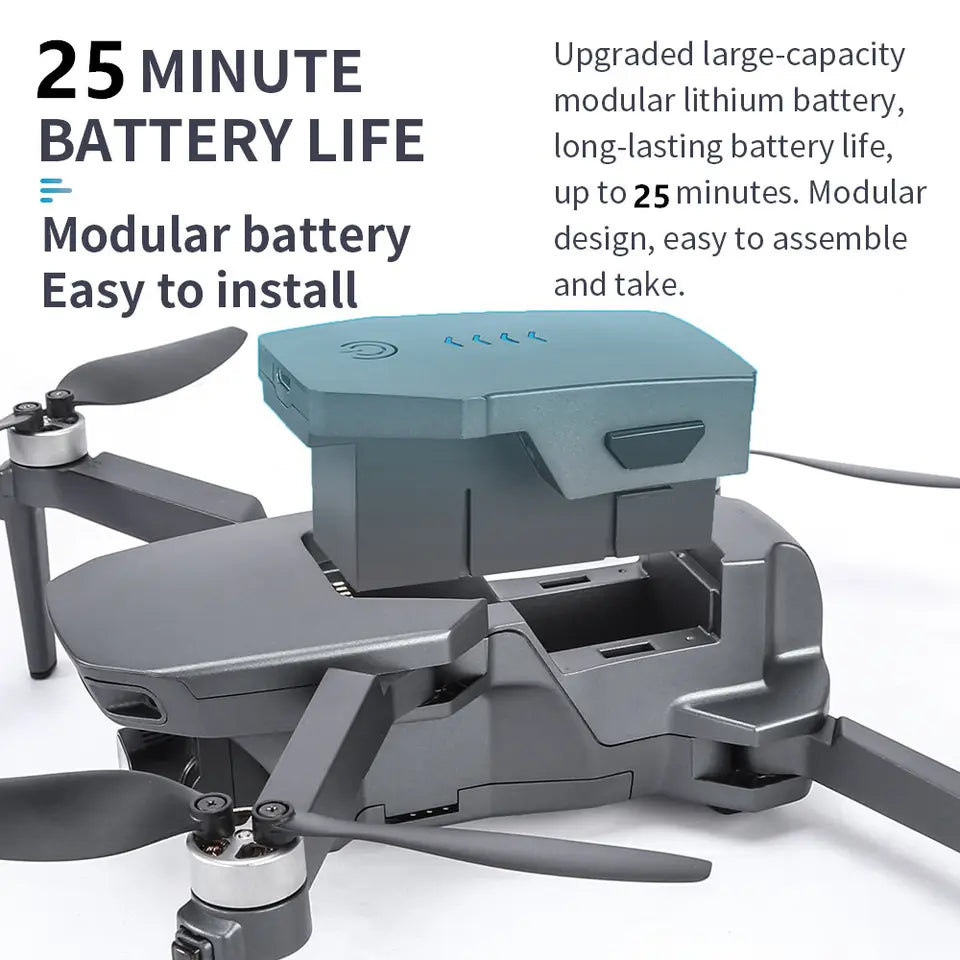DJM8 drone Professionnel 4k HD caméra GPS GLONASS photographie drones 4k hd