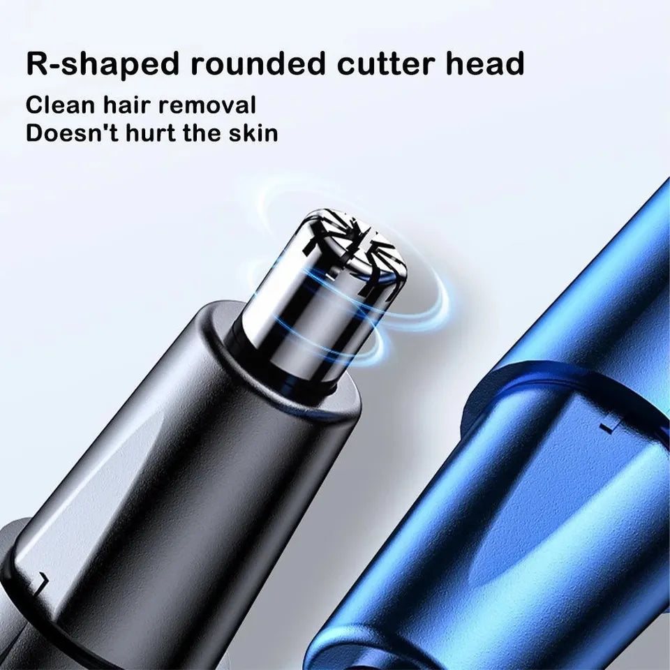 Tondeuse électrique Rechargeable rasoir multi-cinétique lavable 2 en 1 pour le nez et les oreilles