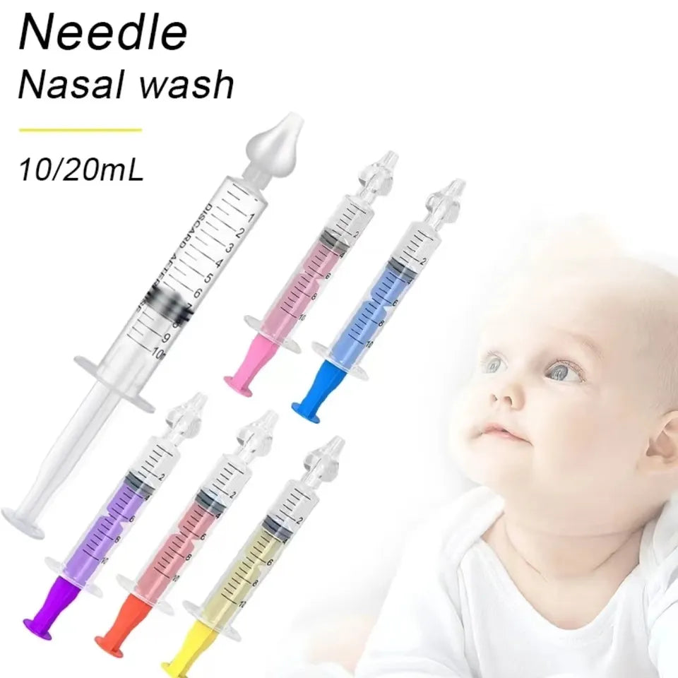 bébé nez propre aiguille Tube aspirateur Nasal bébé soins aspirateur Nasal nettoyant rhinite laveuse bébé seringue nasale