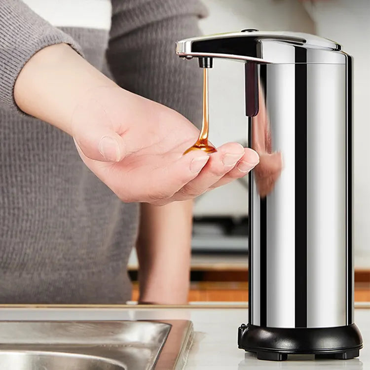 Distributeurs de savon 280 ml debout distributeur automatique de désinfectant pour les mains distributeur de savon liquide