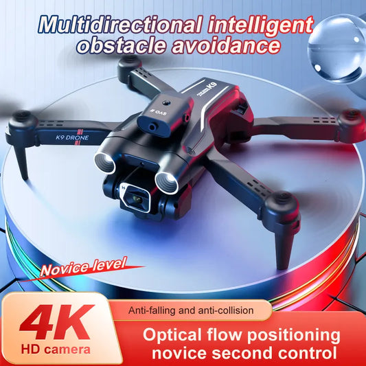 Drone K9 double caméra Mini Drone 4k pour les débutants,  25 minutes longue durée de vol