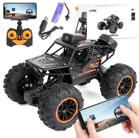 Voiture de cascadeur Rc télécommandée par application, meilleure vente, hors charge, haute vitesse, jouets de voiture à distance, Wifi, image réelle, voiture jouet avec caméra HD