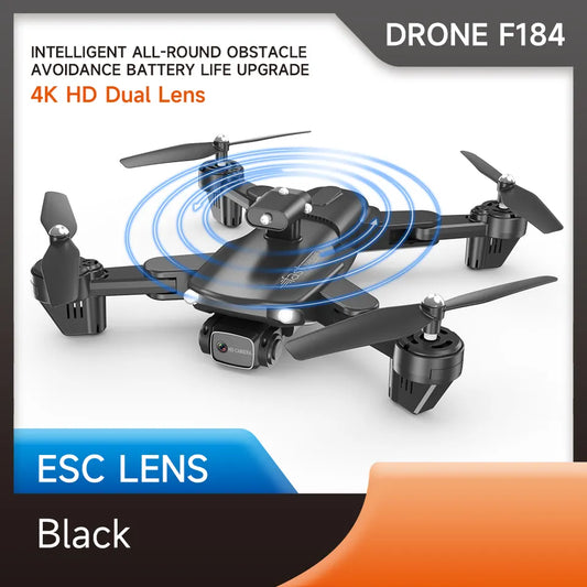 Drone  F184 _ 4K avec   2 Camera pour  Adulte /débutant HD FPV Live Video