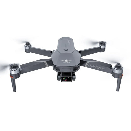 Drone Professionnel  KF101 RC_ 4K UHD 3 axes cardan Drone flux optique EIS  5G WIFI Image GPS Drone _ Avec Carte SD