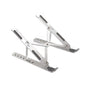 Support d'ordinateur portable en alliage d'aluminium portable réglable ergonomique support d'ordinateur portable en métal pliable pour le bureau à domicile