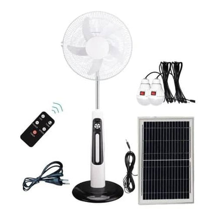 Ventilateur avec panneau solaire