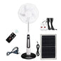Ventilateur avec panneau solaire