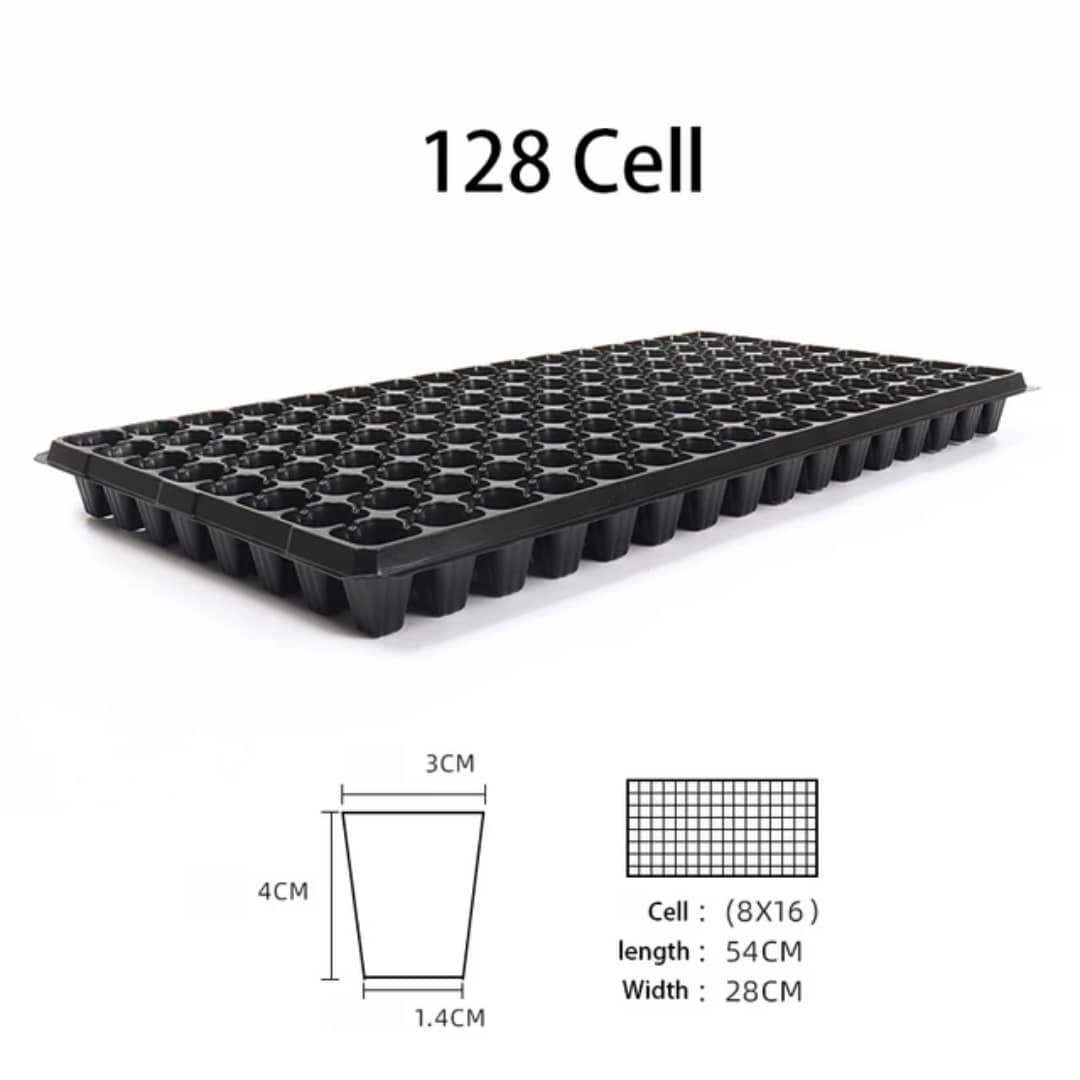 Alvéole 128 cellules lot de 100