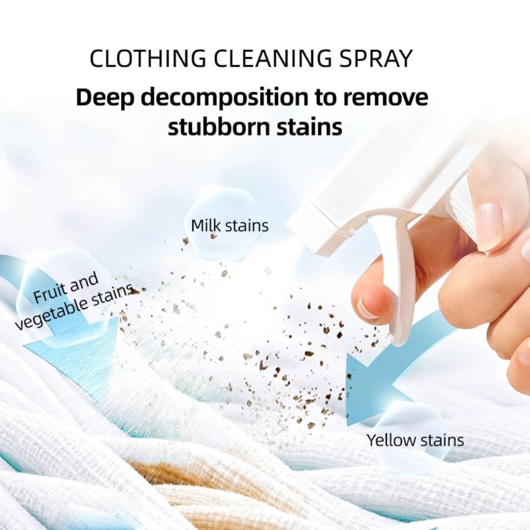 Spray nettoyant pour vêtements