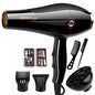 Sèche-cheveux mini portable mural support inverser une étape salon professionnel coup sèche-cheveux à ions